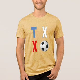 Camiseta Tri-blend mostarda TEXAS SPORT
