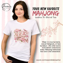 Camiseta Tri-Blend para Senhoras Entusiastas de Ma
