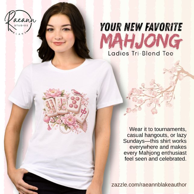 Camiseta Tri-Blend para Senhoras Entusiastas de Ma (Criador carregado)