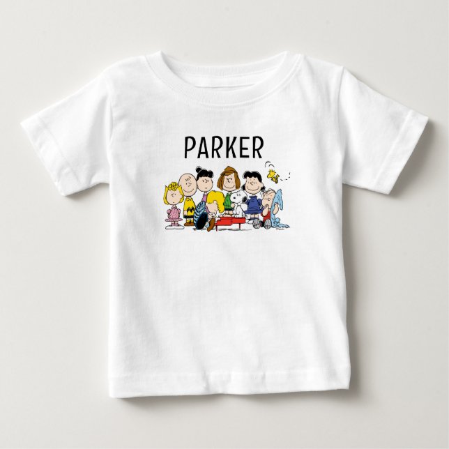 Camiseta Tri-Blend Peanuts | Charlie Brown e Turma (Frente)