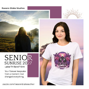Camiseta Tri-Blend Senior Sunrise 2027 Feminina