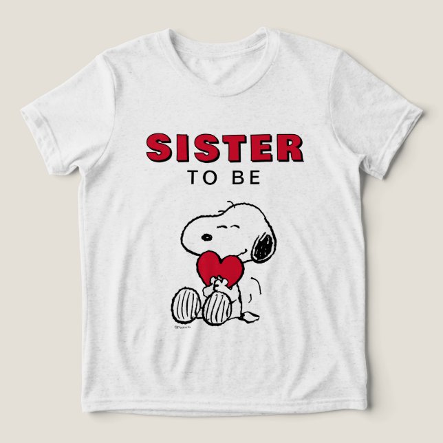 Camiseta Tri-Blend Snoopy | Pequeno Amorzinho (Design frontal)