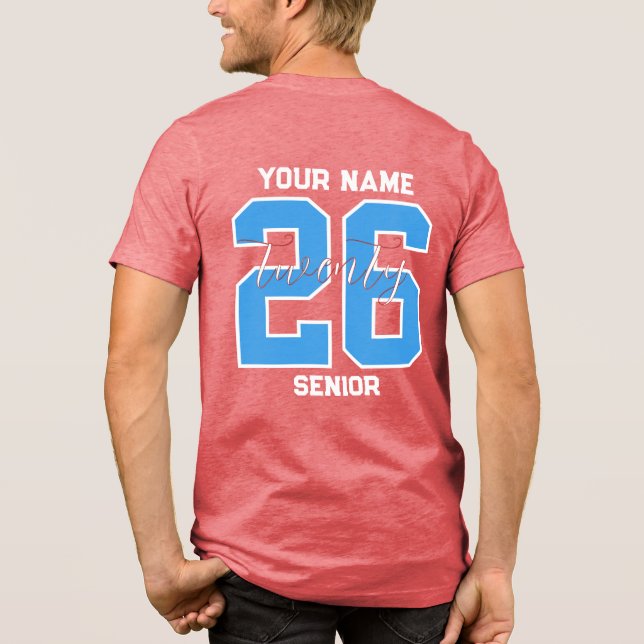 Camiseta Tri de Formatura de Veterano da Turma Per (Verso)