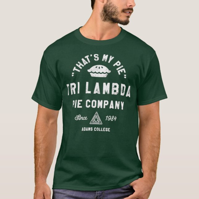 Camiseta Tri Lambda Pie Company (Frente)