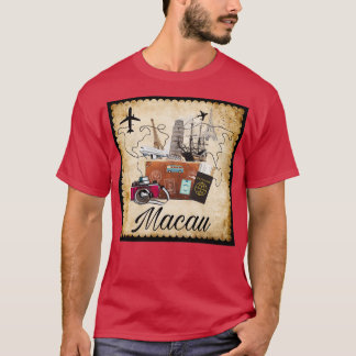 Camiseta Tria de Destino do Viagem de Souvenir Viagem de Ma