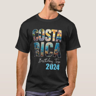 Camiseta Triagem de Aniversário da Costa Rica em 2024, Trip