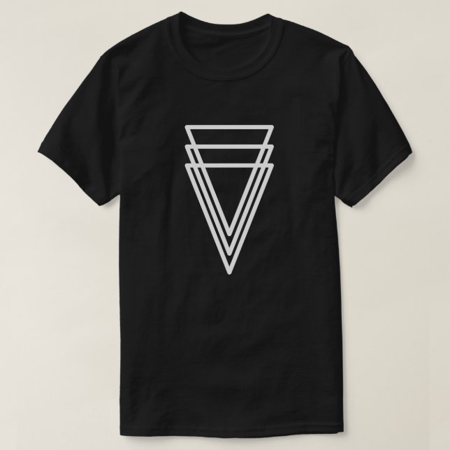 Camiseta Triangular (Frente do Design)