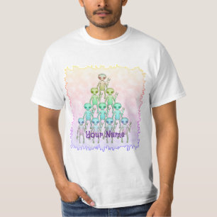 Camiseta Triângulo Alien