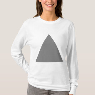 Camiseta Triângulo - Cinza de 50pc