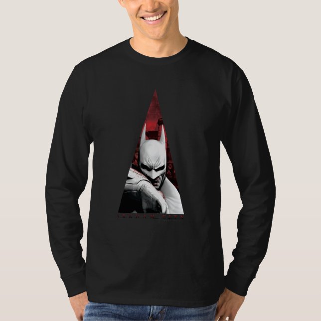 Camiseta Triângulo da Cidade de Arkham (Frente)