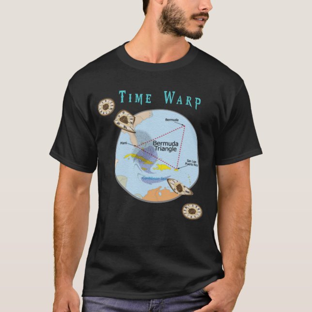 Camiseta Triângulo das Bermudas (Frente)