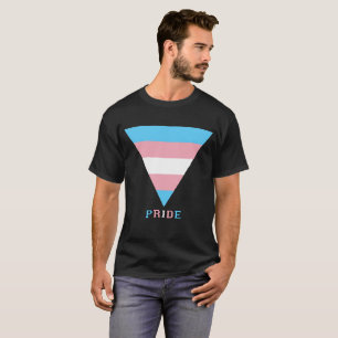 Camiseta Triângulo de Sinalizador Transgênero Primo Zona Se