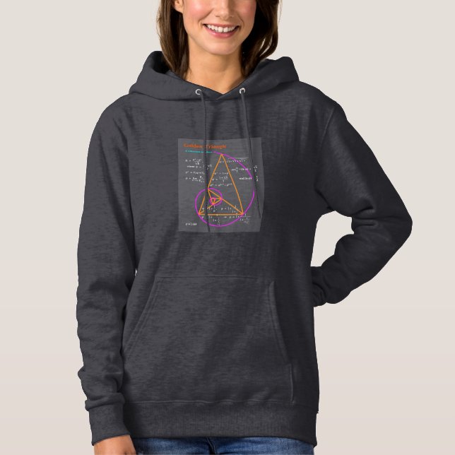 Camiseta Triângulo do ouro e números Fibre (Frente)