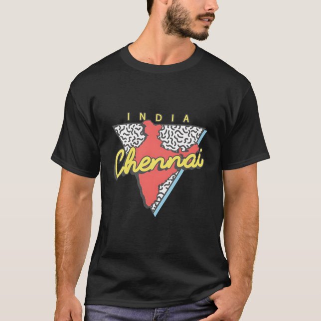 Camiseta Triângulo Índia Chennai (Frente)