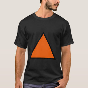 Camiseta Triângulo Laranja