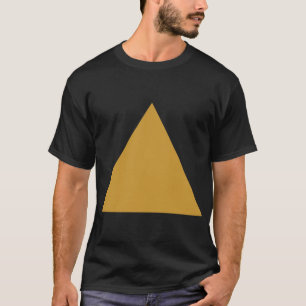 Camiseta Triângulo - Ouro