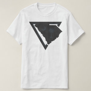 Camiseta triângulo sul da Carolina