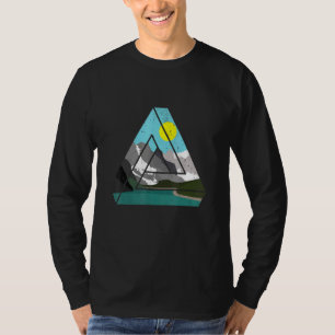 Camiseta Triângulo Triângulo Bikini Triângulo com Instrumen