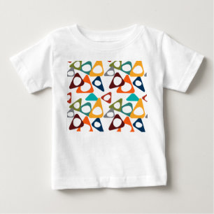 Camiseta Triângulos Arredondados