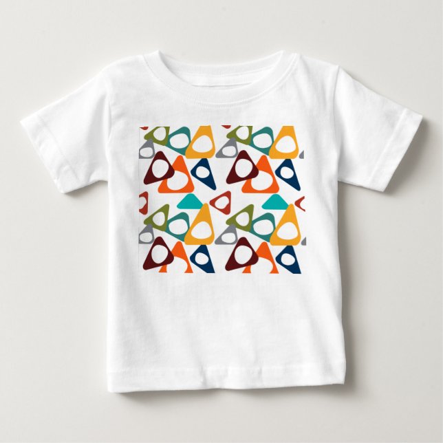 Camiseta Triângulos Arredondados (Frente)