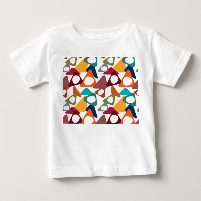 Camiseta Triângulos Arredondados (Frente)