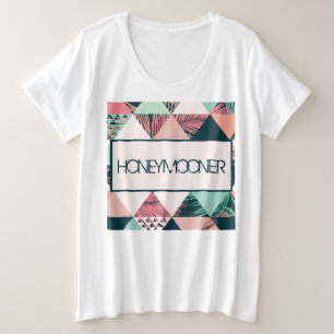 Camiseta Triângulos botânicos