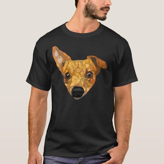 Camiseta Triângulos Chihuahua (Frente)