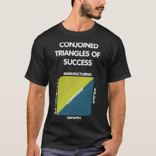 Camiseta Triângulos de Sucesso Conjuntos - Es do Vale do Si