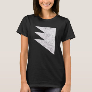 Camiseta Triângulos Geométricos Sobreposição Formas Geometr