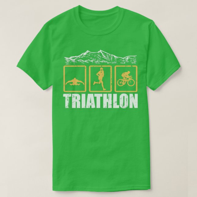 Camiseta Triathlet Triathlet Idea (Frente do Design)