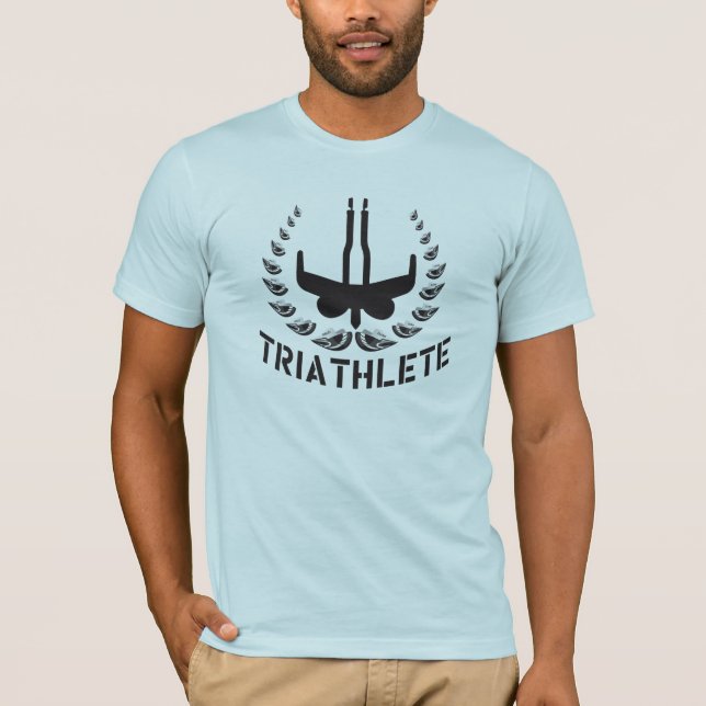 Camiseta Triathlete no triathlon (Frente)