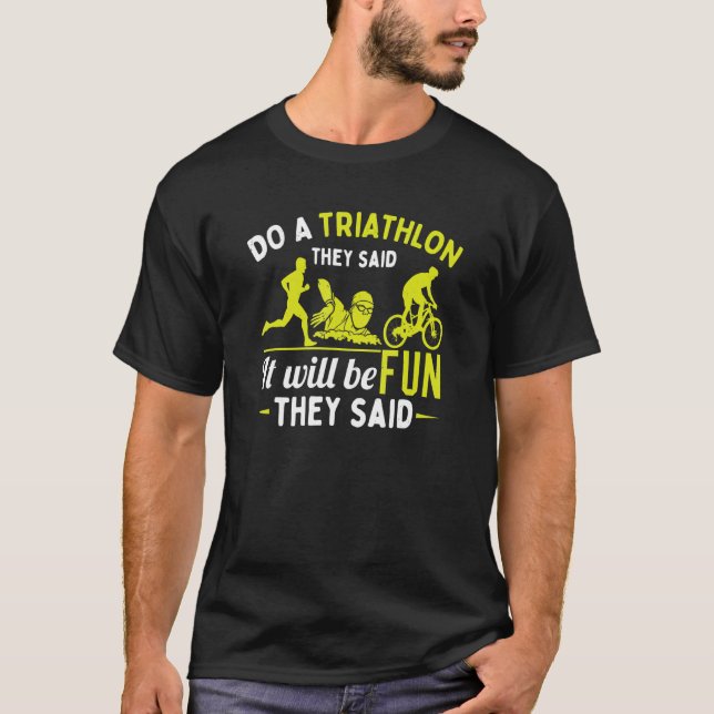 Camiseta Triathlon Athlete (Frente)