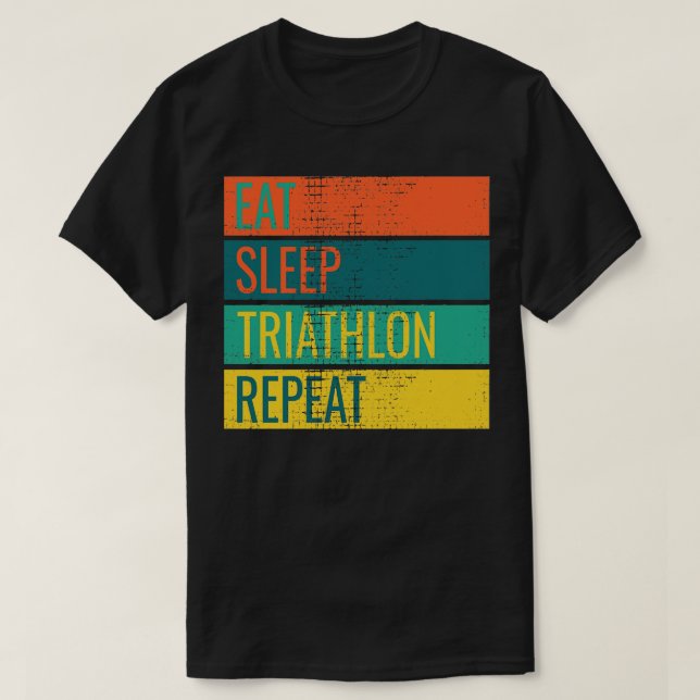 Camiseta Triathlon Funny (Frente do Design)