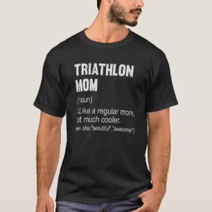 Camiseta Triathlon Mãe Definition Triathlon Mãe Para Mulher