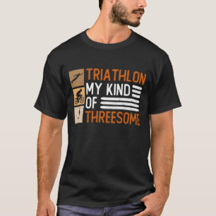 Camiseta Triathlon, Meu Tipo De Ameaça - Triathlon