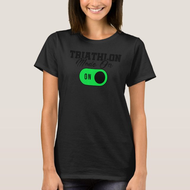 Camiseta Triathlon Mode On Running Nating Triathl (Frente)