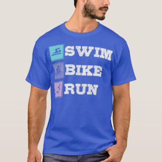 Camiseta Triathlon Natação Bike Run 34
