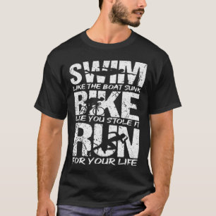 Camiseta Triathlon Natação Bike Run Malhação Sports Athlett