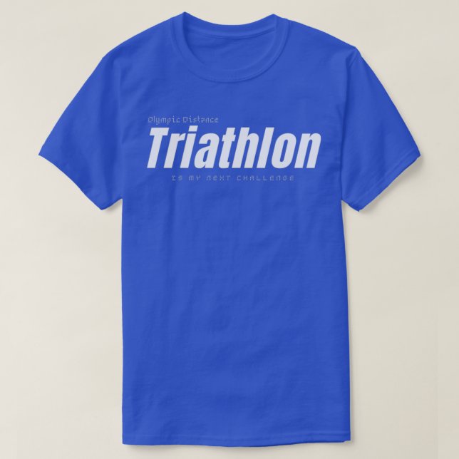 Camiseta Triathlon OD é o meu próximo desafio (Frente do Design)