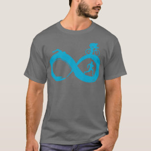 Camiseta Triathlon Run de bicicleta de natação 5