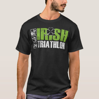 Camiseta Triathlon Sport Bebendo Feliz Rua Patrick