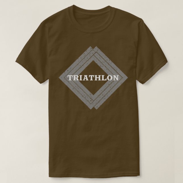 Camiseta Triathlon Square (Frente do Design)