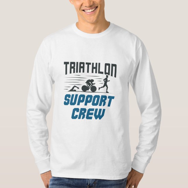 Camiseta Triathlon Support Crew (Frente)