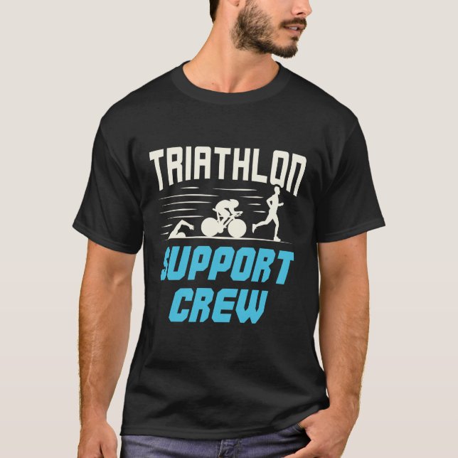 Camiseta Triathlon Support Crew (Frente)