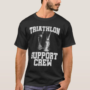 Camiseta Triathlon Support Crew Runing Cycling Nadando Tr