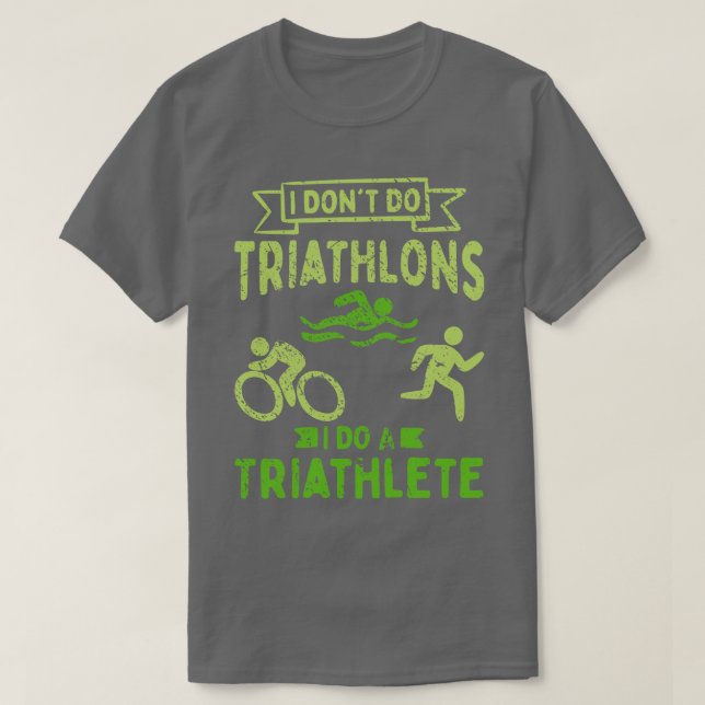 Camiseta Triathlon Triathlete (Frente do Design)