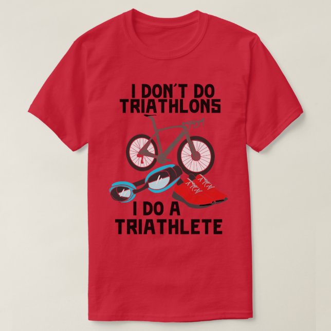 Camiseta Triathlon Triathlete 1 (Frente do Design)