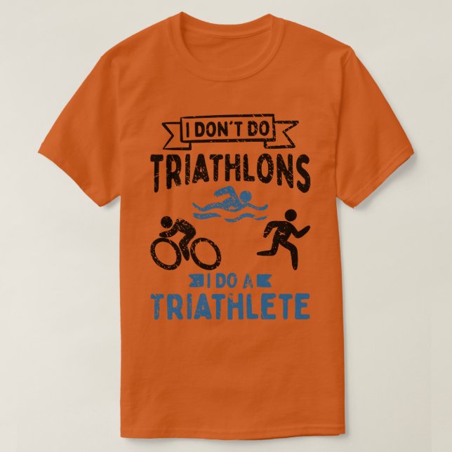 Camiseta Triathlon Triathlete 2 (Frente do Design)