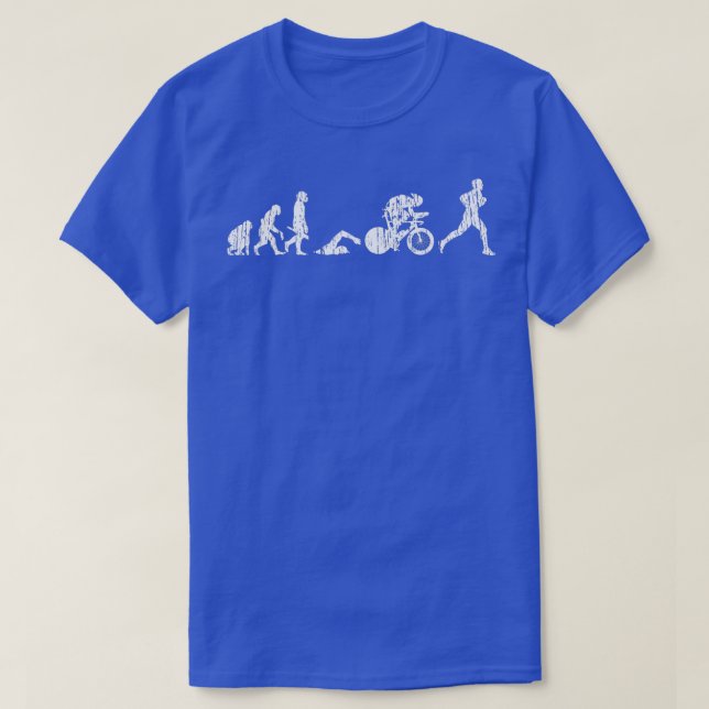Camiseta Triathlon Triathlete Evolution (Frente do Design)