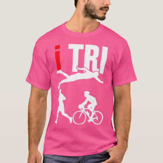 Camiseta Triathlon Triathlon Triathlon Run Bicycle Ride